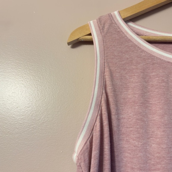 Torrid Triblend Crew Neck Ringer Tank Pink Women Size 1X - Picture 4 of 6